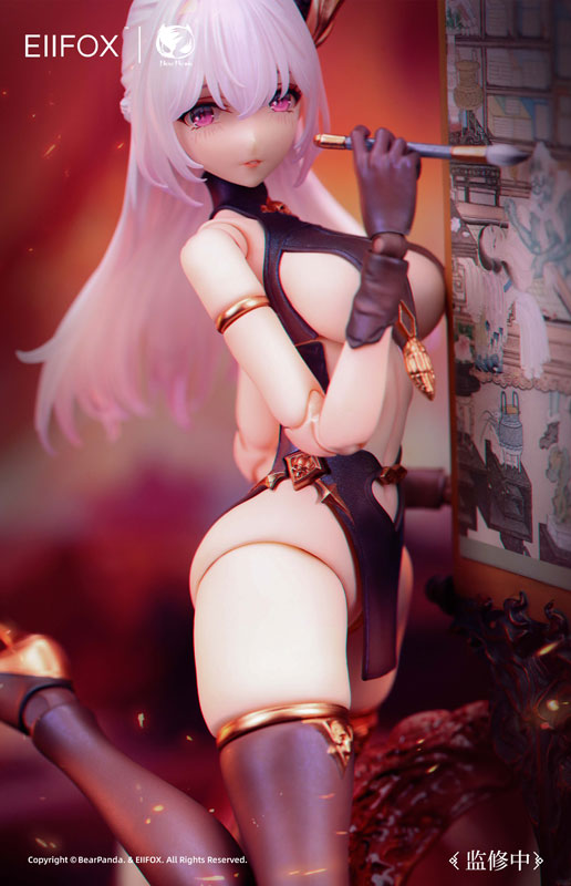 Bear Panda x EiiFox 1/12 Hua Xia Shen Gui Hua Pi