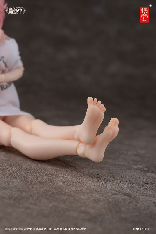 Snail Shell 1/12 Aileen Loungewear with Pink Plush Coat