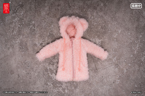 Snail Shell 1/12 Aileen Loungewear with Pink Plush Coat