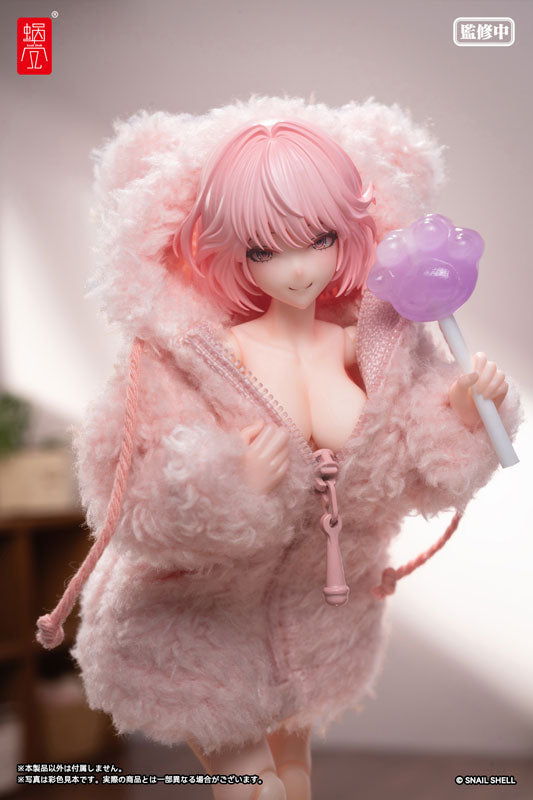 Snail Shell 1/12 Aileen Loungewear with Pink Plush Coat