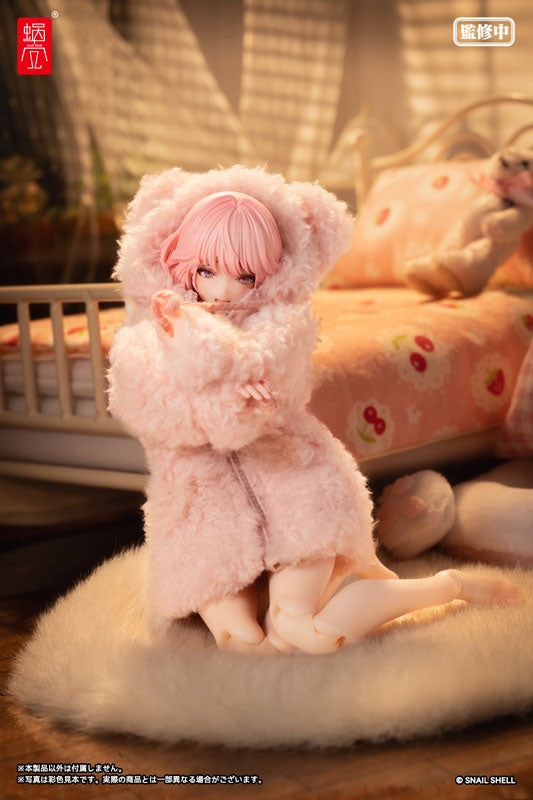 Snail Shell 1/12 Aileen Loungewear with Pink Plush Coat