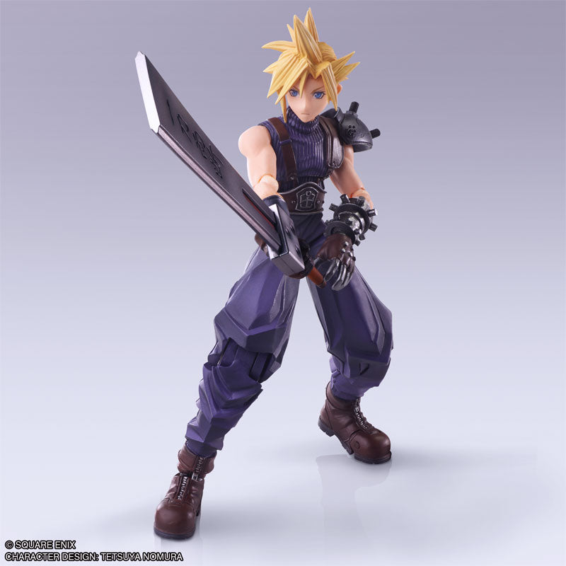 Bring Arts Final Fantasy VII - Cloud Strife Hardedge Version [Dented Box]