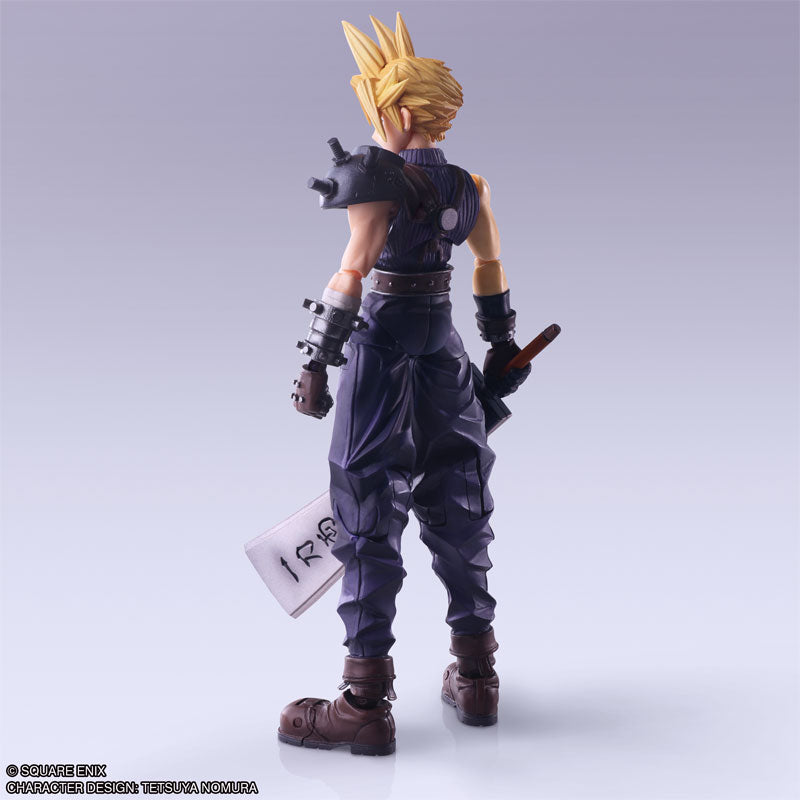 Bring Arts Final Fantasy VII - Cloud Strife Hardedge Version [Dented Box]
