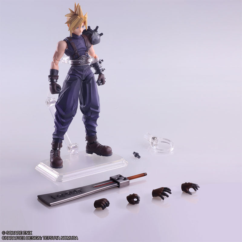 Bring Arts Final Fantasy VII - Cloud Strife Hardedge Version [Dented Box]