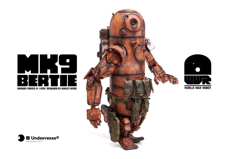 Underverse 1/6 World War Robot Series Desert Alpha Bertie MK9