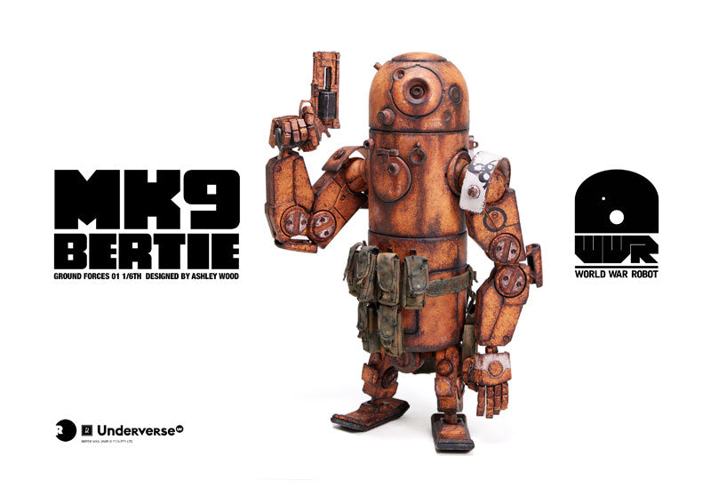 Underverse 1/6 World War Robot Series Desert Alpha Bertie MK9