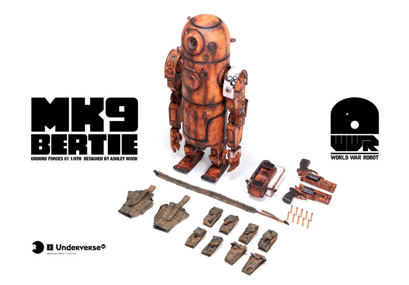Underverse 1/6 World War Robot Series Desert Alpha Bertie MK9