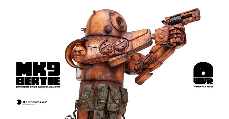Underverse 1/6 World War Robot Series Desert Alpha Bertie MK9