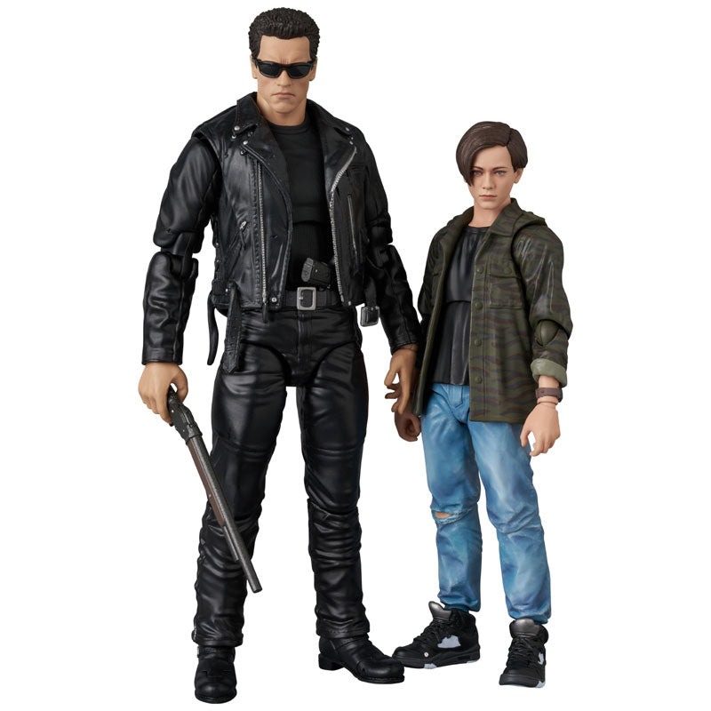 Mafex Terminator 2 Judgement Day - T-800 (T2 Version) & John Connor