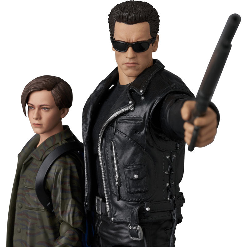 Mafex Terminator 2 Judgement Day - T-800 (T2 Version) & John Connor