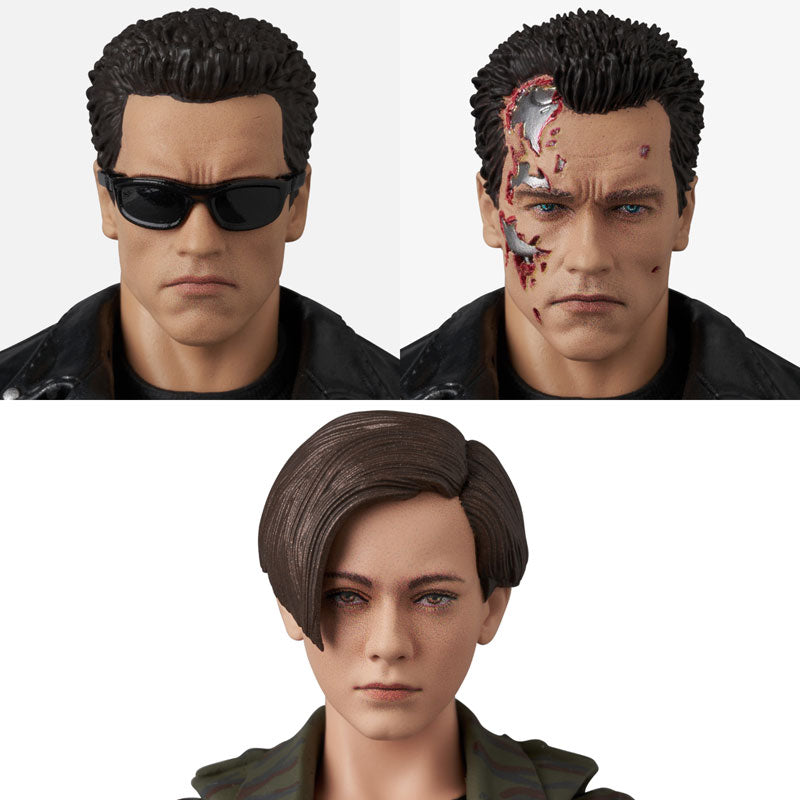 Mafex Terminator 2 Judgement Day - T-800 (T2 Version) & John Connor