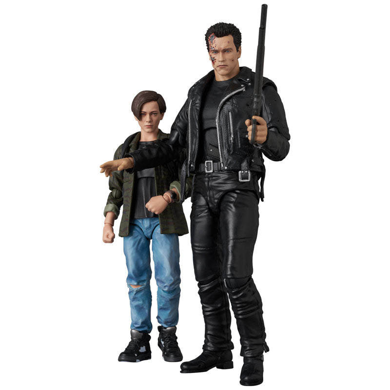 Mafex Terminator 2 Judgement Day - T-800 (T2 Version) & John Connor
