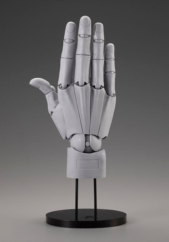 Kotobukiya ARTIST SUPPORT ITEM Takahiro Kagami Hand Model Men's Right Hand (Gray Version)