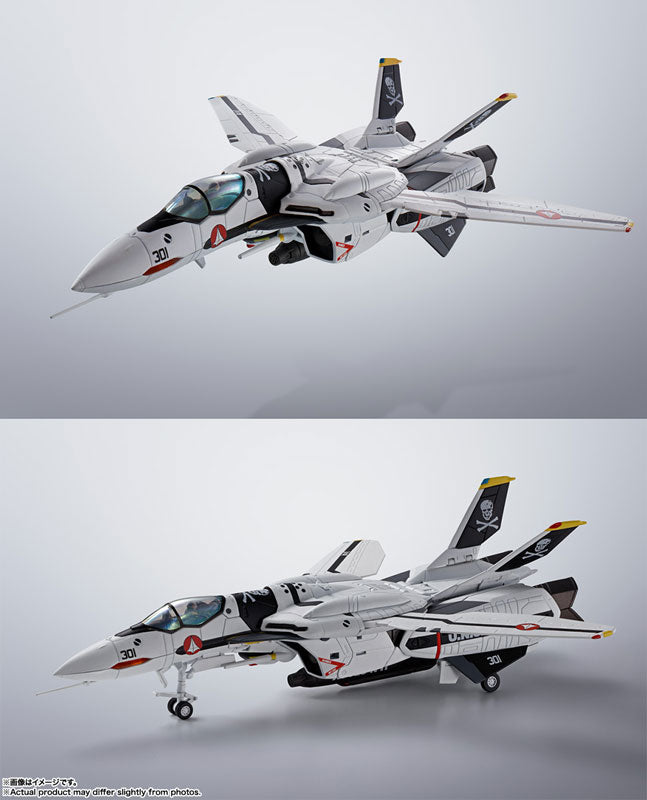 Hi-Metal R Macross Zero VF-OS Phoenix (Roy Fokker) + QF-2200D-B Ghost