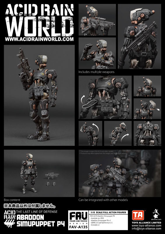 Acid Rain FAV-A135 Abaddon Simupuppet P4