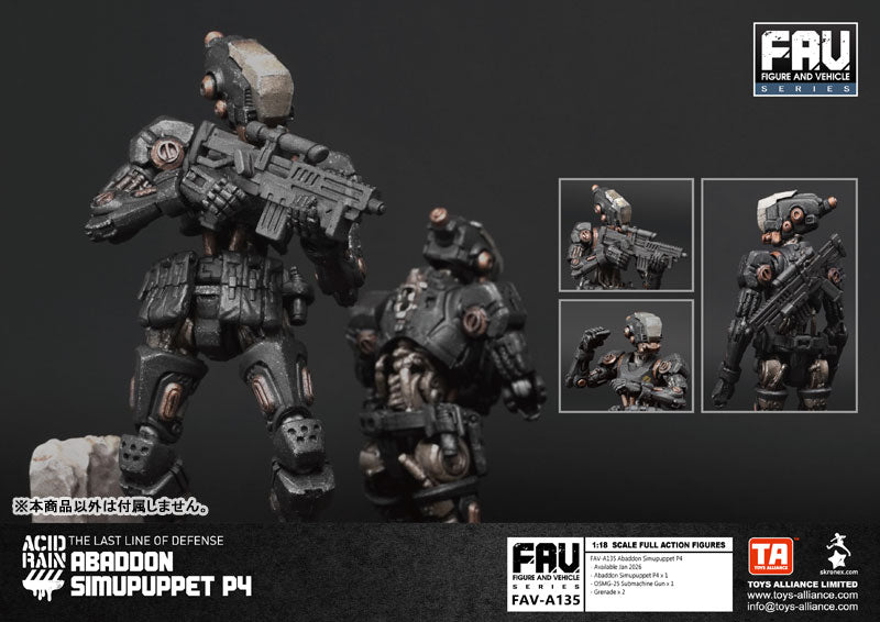 Acid Rain FAV-A135 Abaddon Simupuppet P4