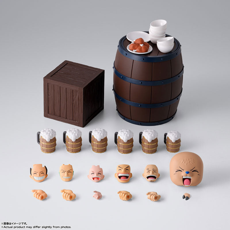 SH Figuarts One Piece Party Set The Straw Hat Crew