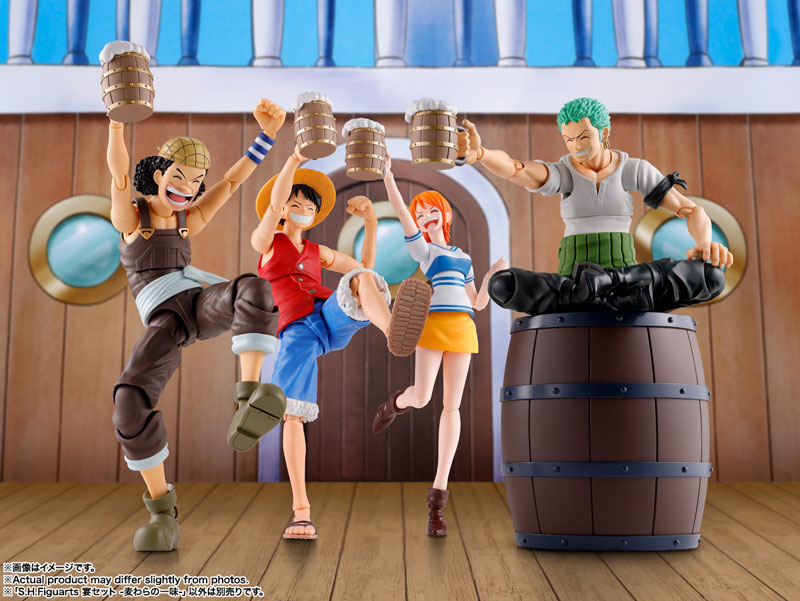 SH Figuarts One Piece Party Set The Straw Hat Crew