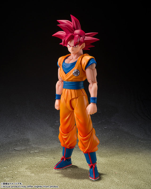 SH Figuarts Dragon Ball - Super Saiyan God Son Goku (God Aura)