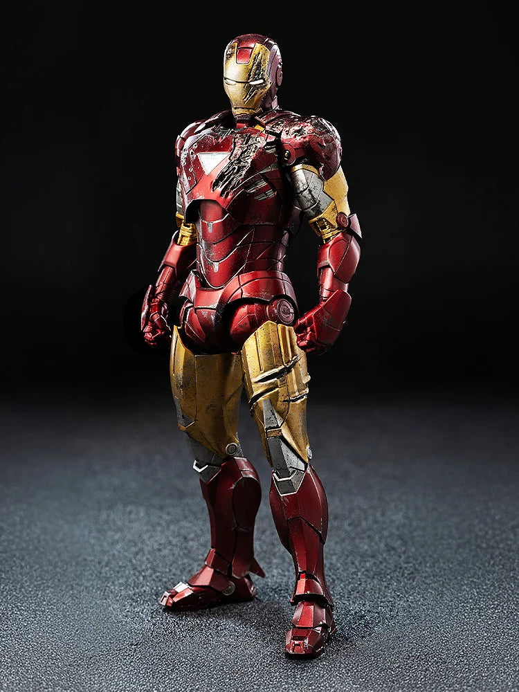 ThreeZero DLX Marvel The Infinity Saga - Iron Man Mark 6 (Battle Damaged)