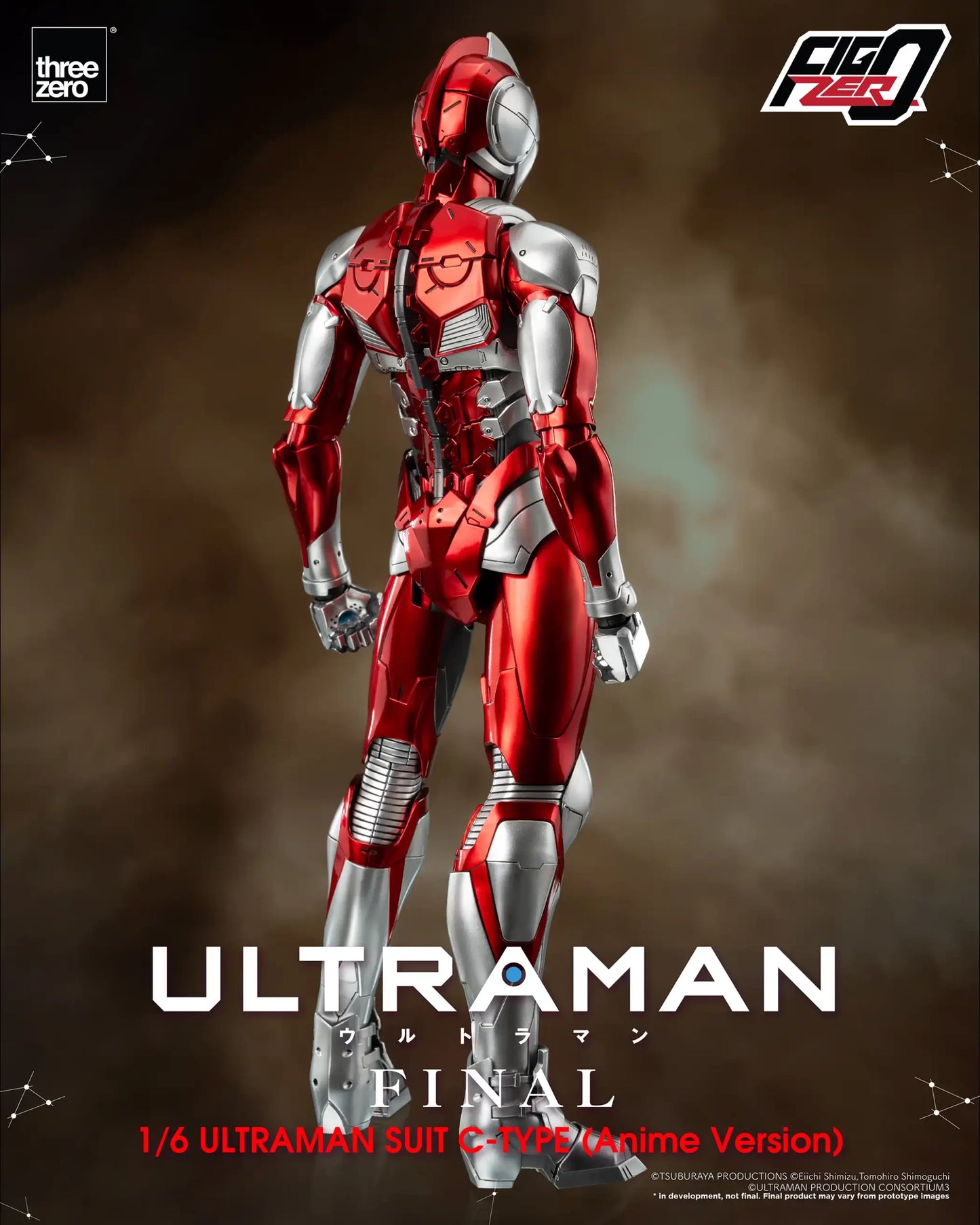 Threezero FigZero 1/6 Ultraman - Ultraman C-Type (Anime Version)