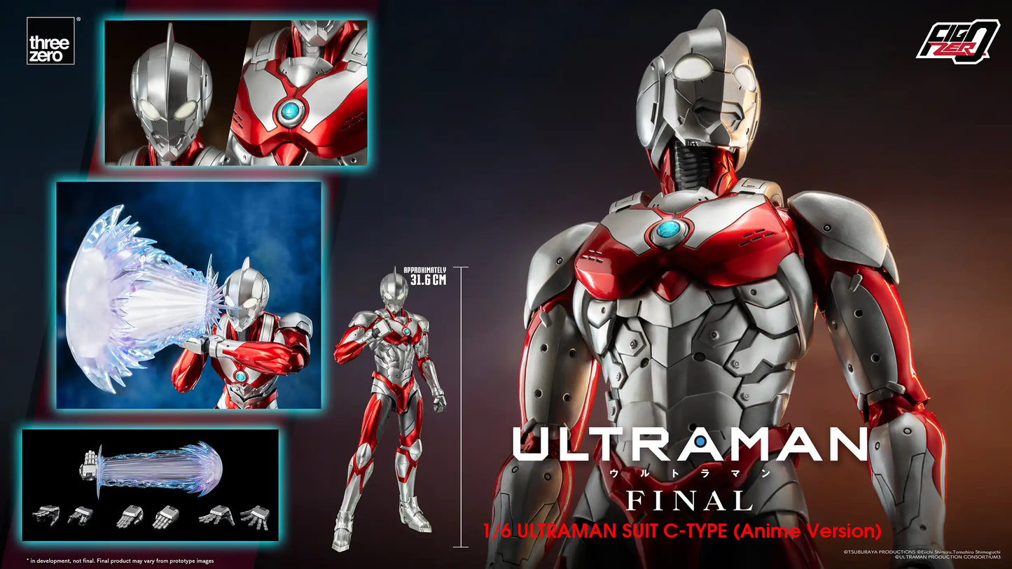 Threezero FigZero 1/6 Ultraman - Ultraman C-Type (Anime Version)