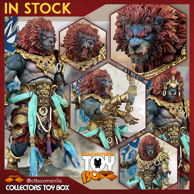 Fury Toys Demon Kings at Lion Camel Ridge - Azure Lion [Gold Armor Version]