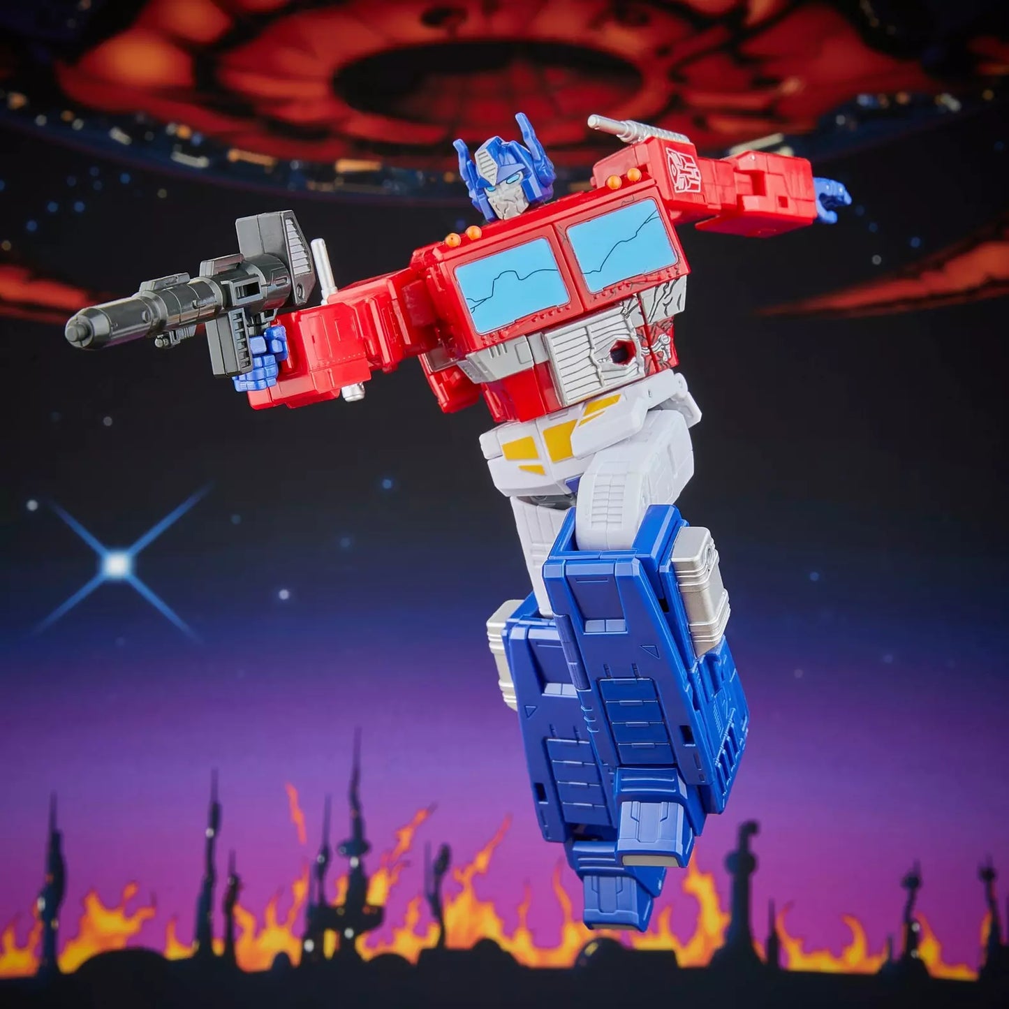 Hasbro Transformers Studio Series MTMTE Collection Transformers The Movie - Leader Class Optimus Prime