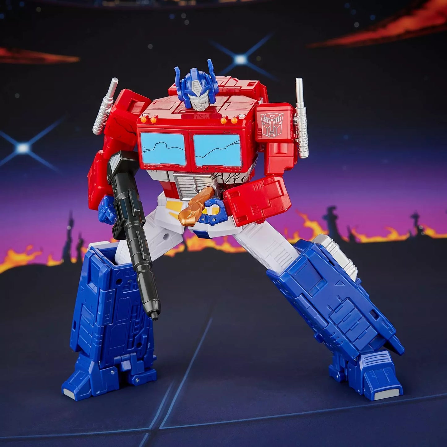 Hasbro Transformers Studio Series MTMTE Collection Transformers The Movie - Leader Class Optimus Prime
