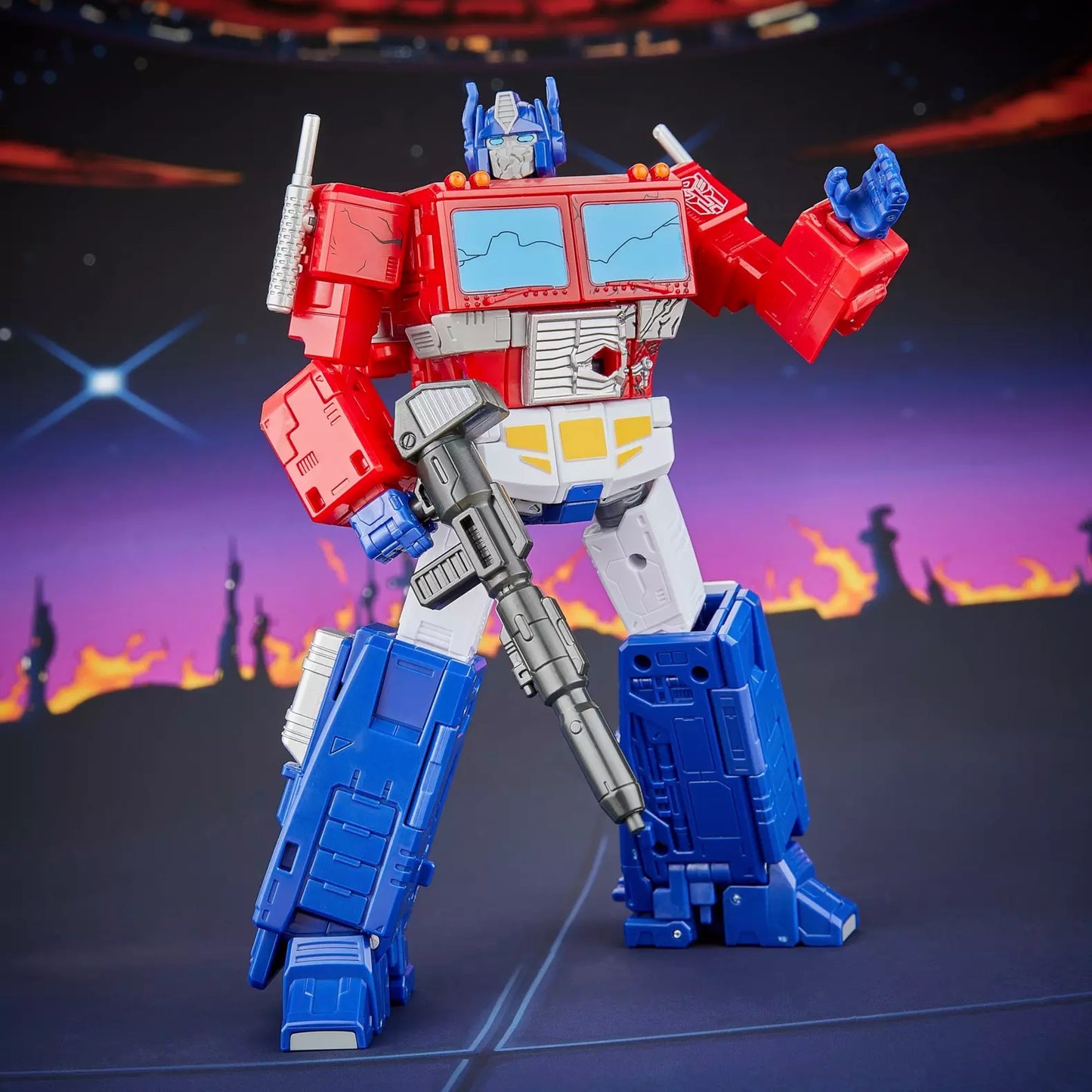 Hasbro Transformers Studio Series MTMTE Collection Transformers The Movie - Leader Class Optimus Prime