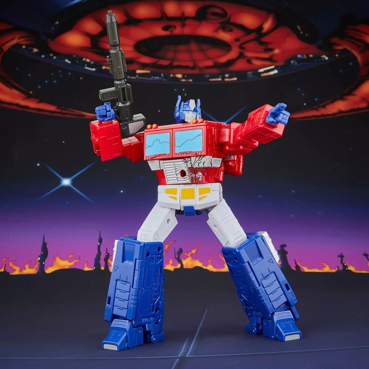 Hasbro Transformers Studio Series MTMTE Collection Transformers The Movie - Leader Class Optimus Prime