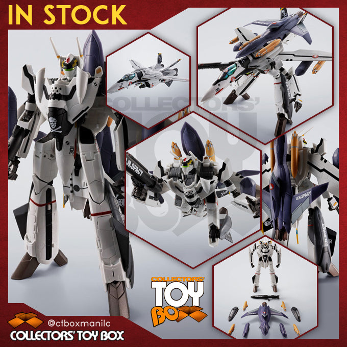 Hi-Metal R Macross Zero VF-OS Phoenix (Roy Fokker) + QF-2200D-B Ghost