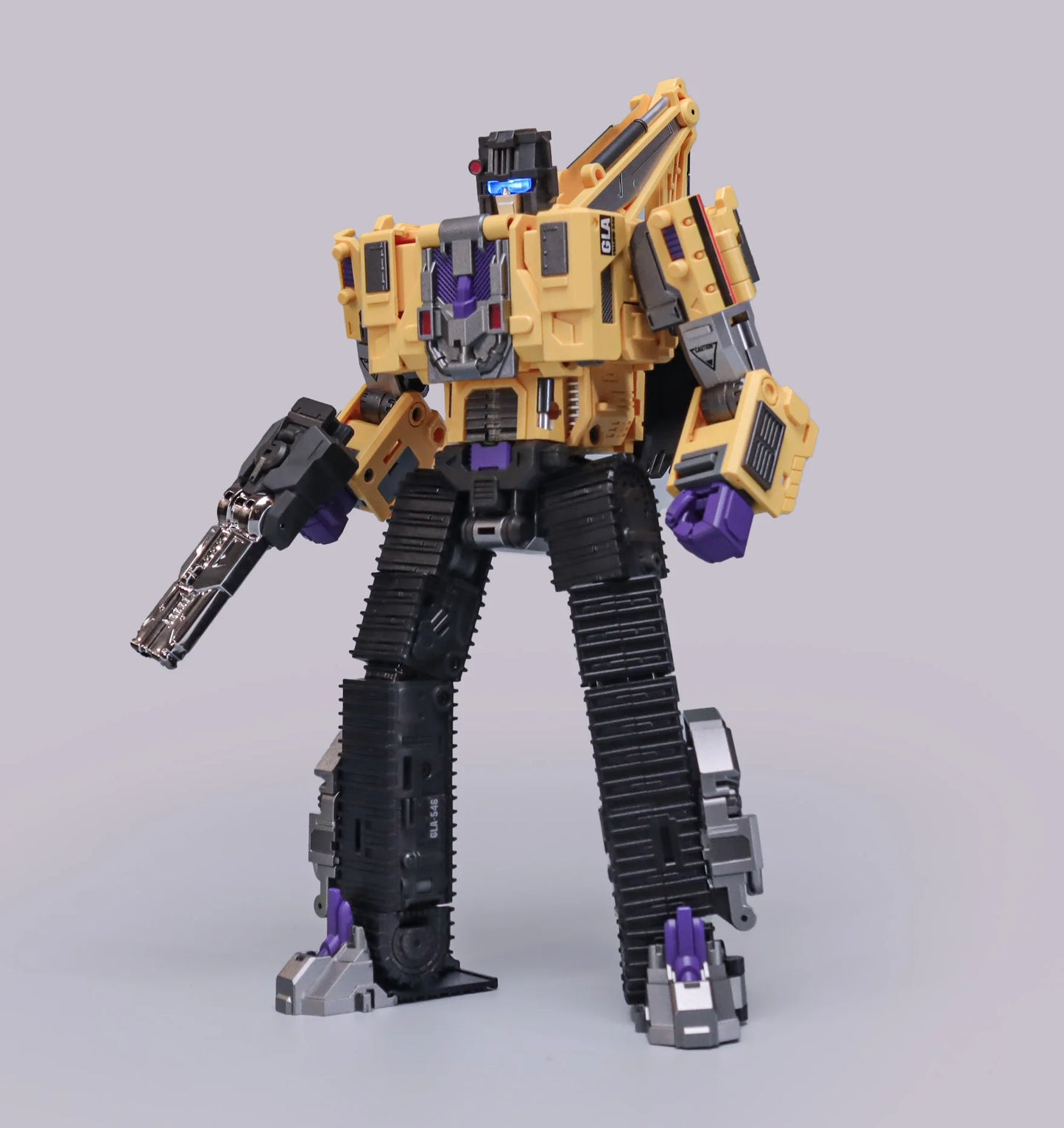 Mecha Invation GLA-01 Titan of Creation Devastator Yellow Edition Set