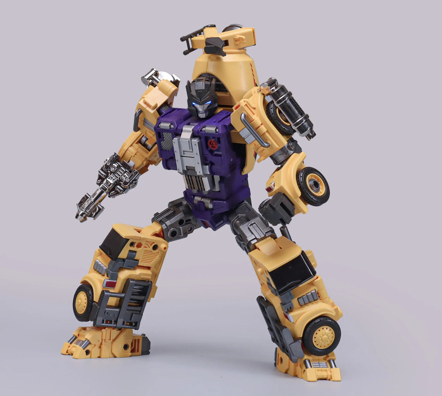Mecha Invation GLA-01 Titan of Creation Devastator Yellow Edition Set