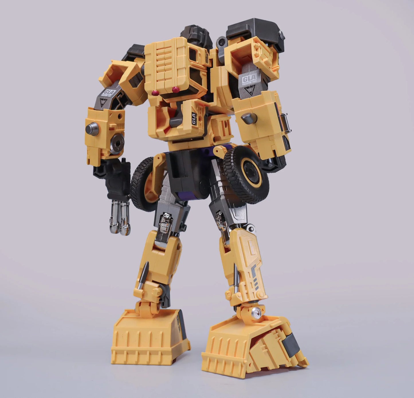 Mecha Invation GLA-01 Titan of Creation Devastator Yellow Edition Set