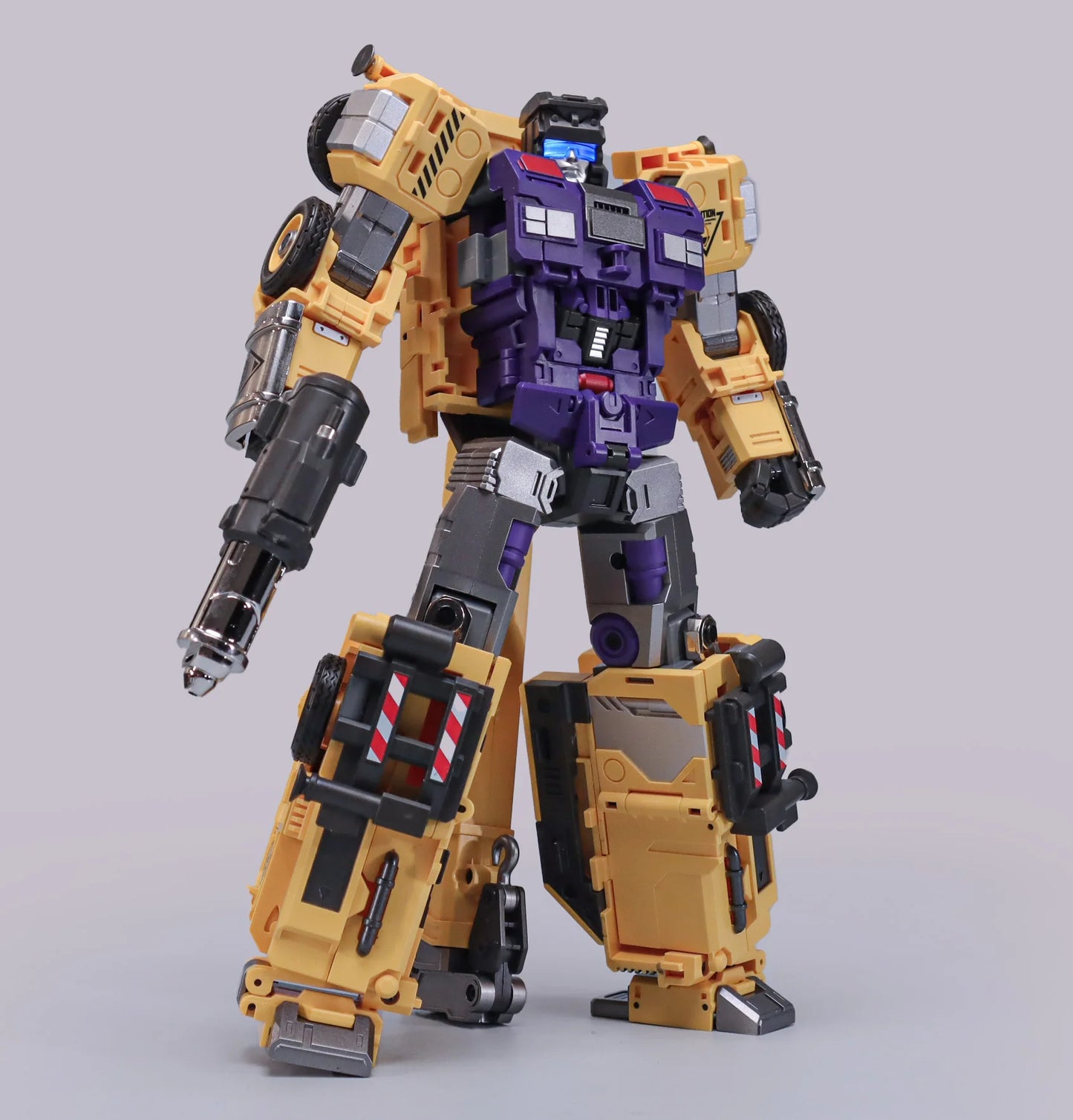 Mecha Invation GLA-01 Titan of Creation Devastator Yellow Edition Set