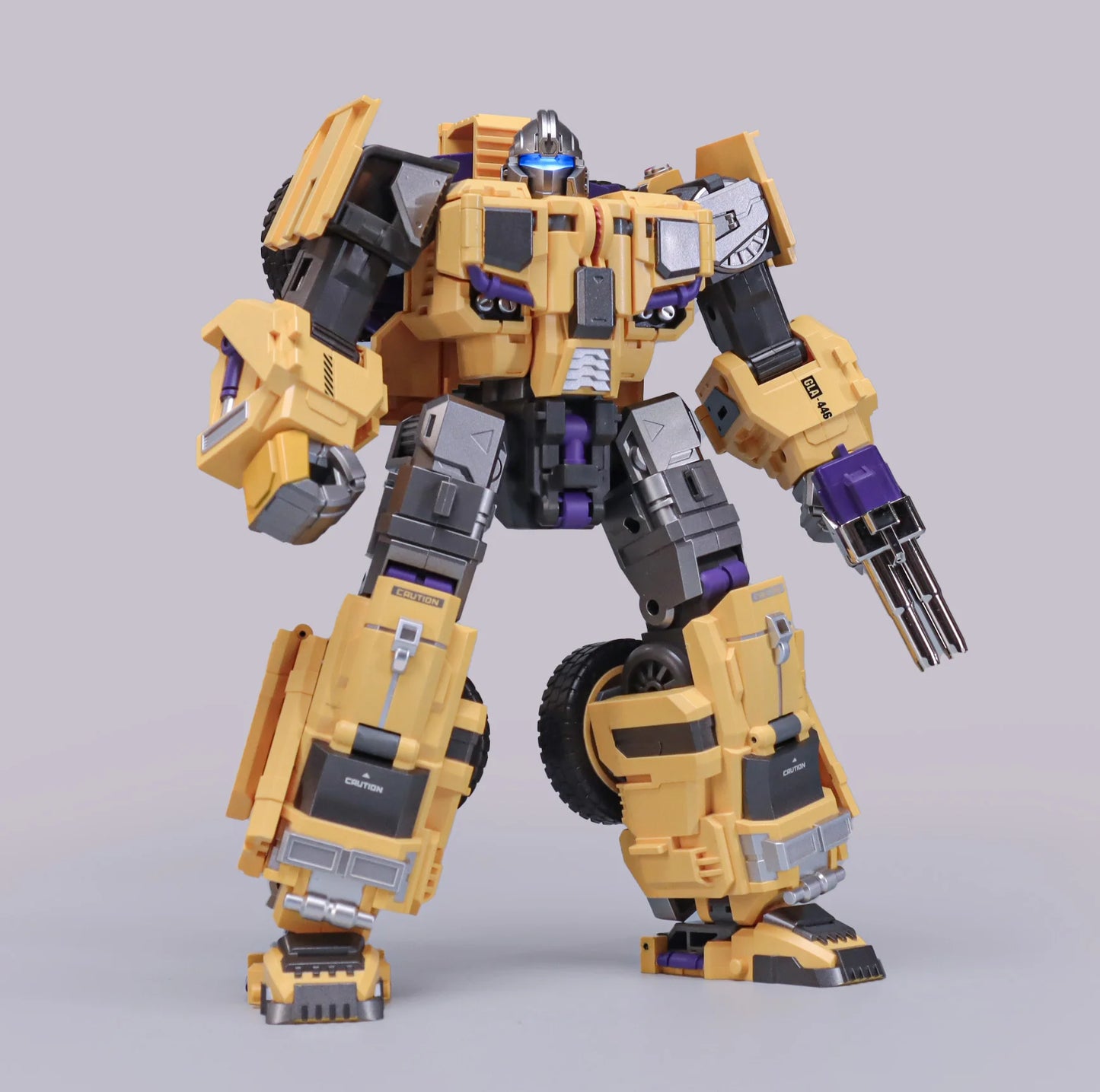 Mecha Invation GLA-01 Titan of Creation Devastator Yellow Edition Set