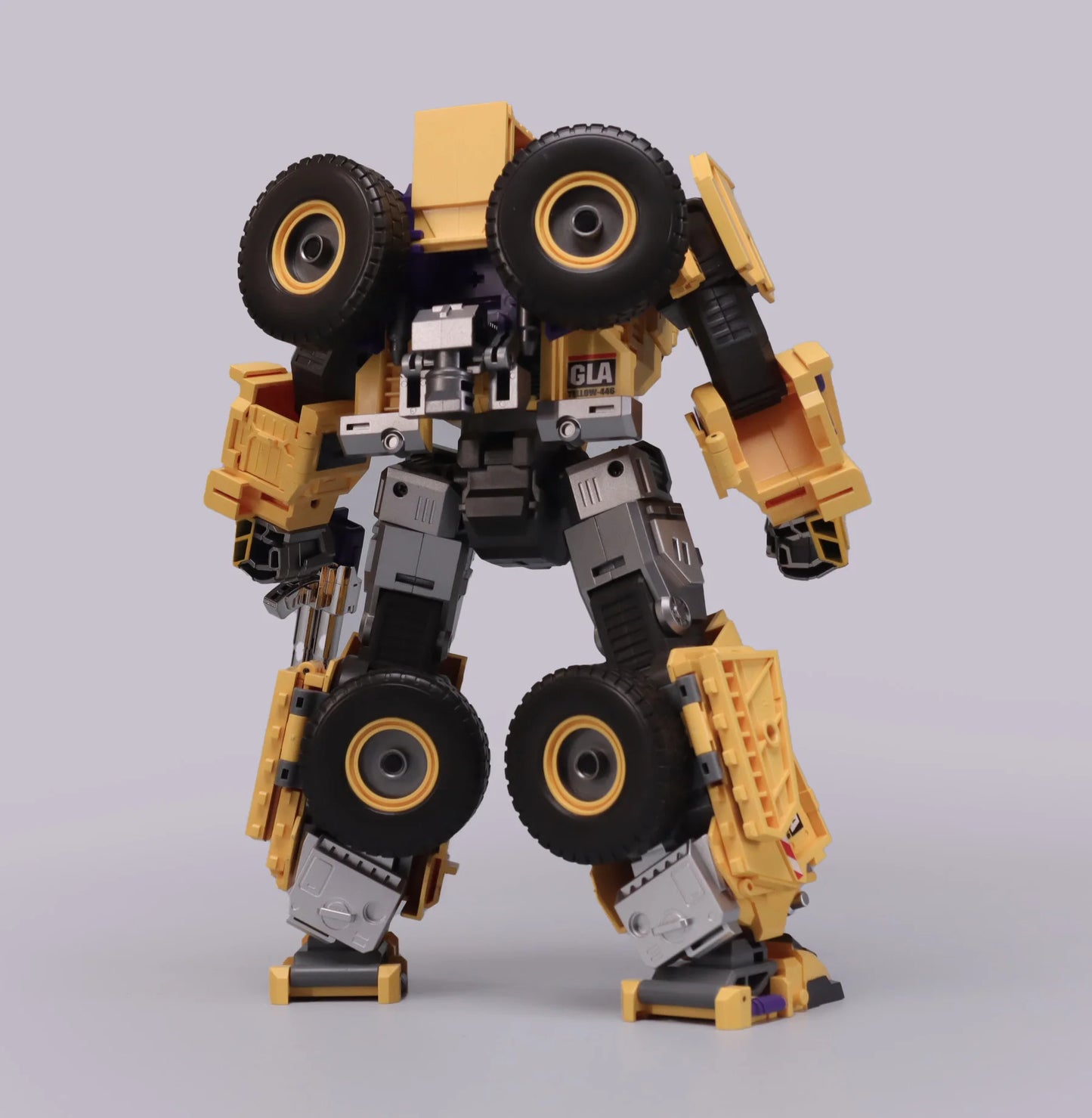 Mecha Invation GLA-01 Titan of Creation Devastator Yellow Edition Set
