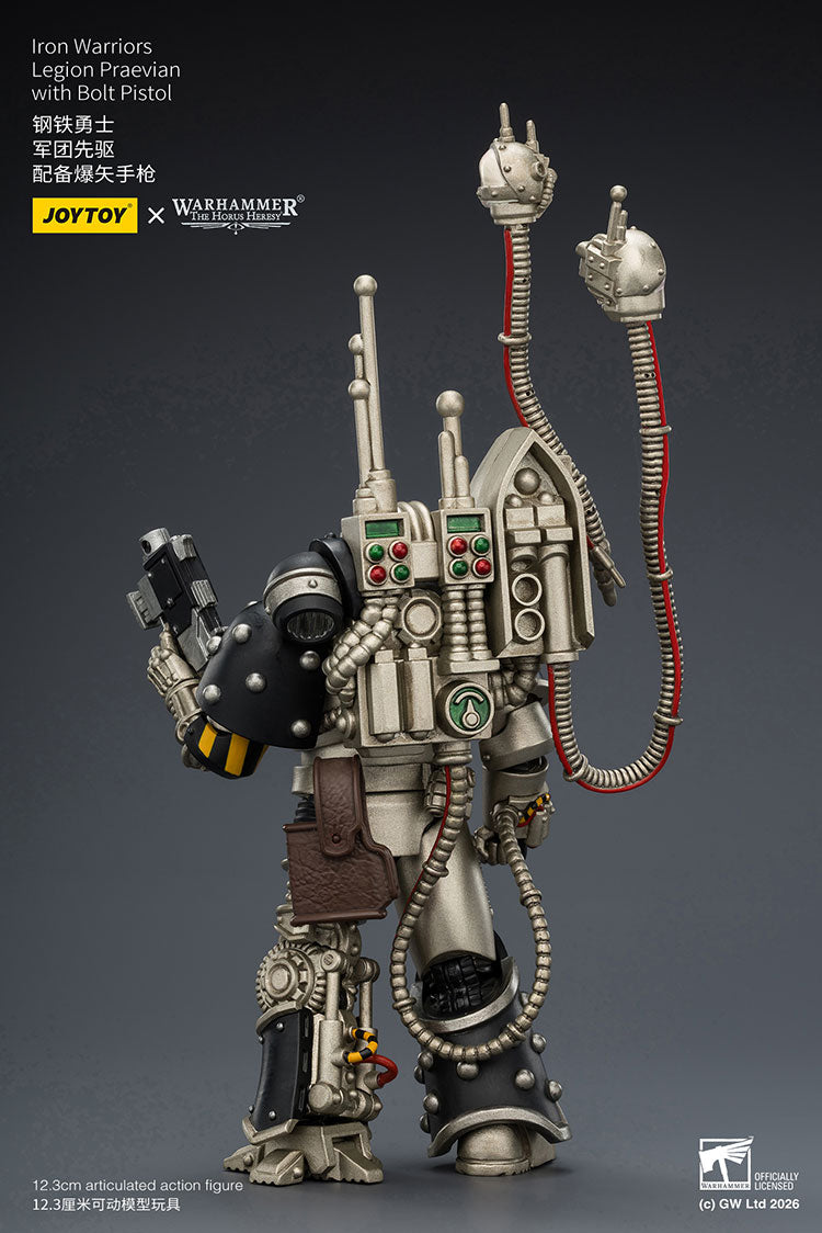 Joytoy 1/18 Warhammer The Horus Heresy Iron Warriors Legion Praevian with Bolt Pistol