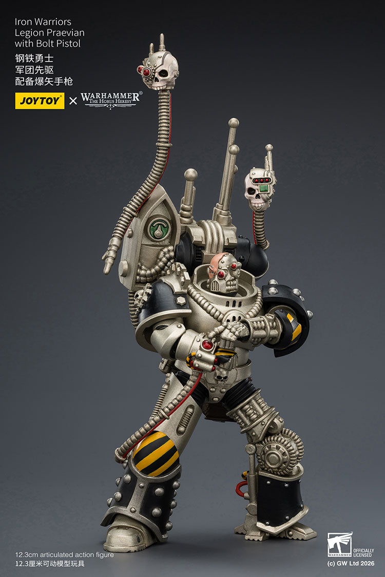 Joytoy 1/18 Warhammer The Horus Heresy Iron Warriors Legion Praevian with Bolt Pistol