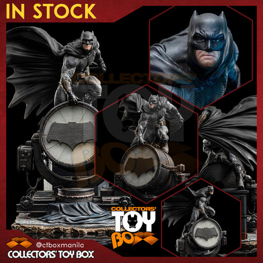 Iron Studios Art Scale 1/10 DC Zack Snyder's Justice League - Batman on Bat-Signal (Deluxe)