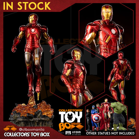 Iron Studios Art Scale 1/10 Marvel The Infinity Saga Iron Man Battle of New York