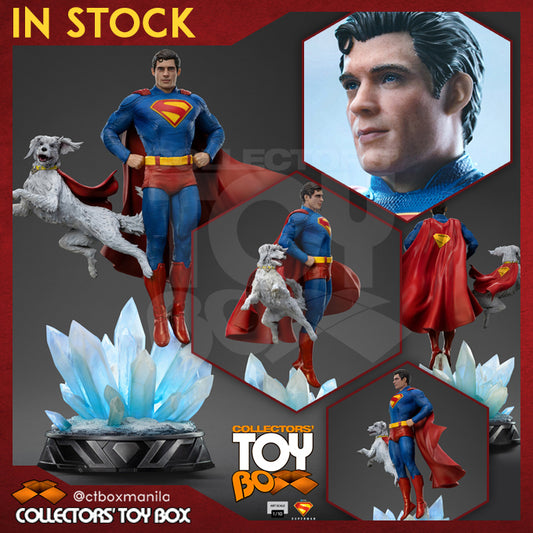 Iron Studios Art Scale 1/10 Superman Legacy - Superman & Krypto