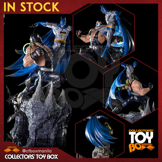 Iron Studios Art scale 1/10 DC Batman vs Bane Diorama