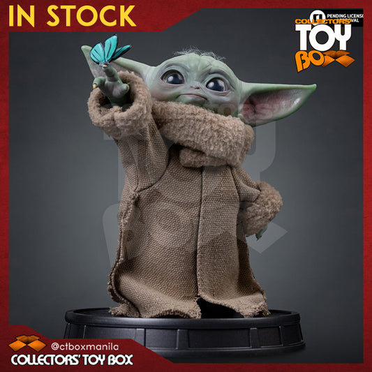 Iron Studios Grogu Collection Star Wars - Mandalorian and Grogu - Butterfly wonder
