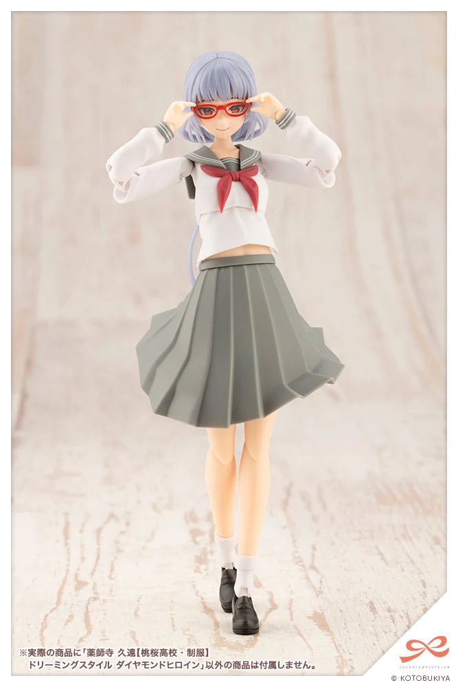 Kotobukiya Sousai Shojo Teien - Kuon Yakushiji (Touou High School Uniform) Dreaming Style Diamond Heroine [Model Kit]