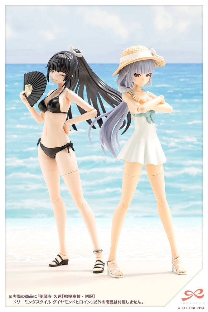 Kotobukiya Sousai Shojo Teien - Kuon Yakushiji (Touou High School Uniform) Dreaming Style Diamond Heroine [Model Kit]