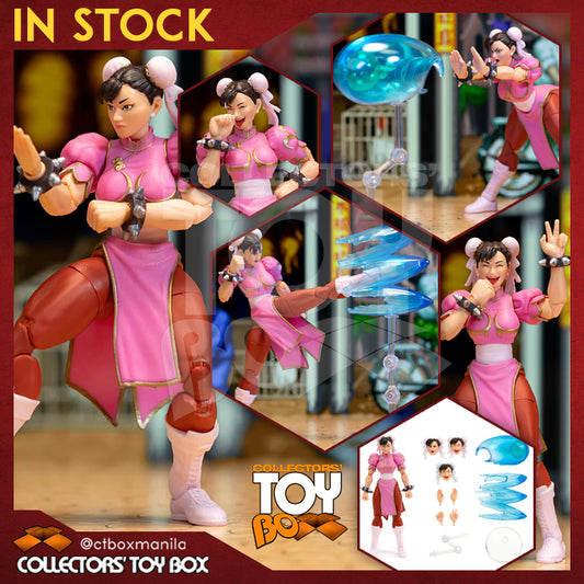 Jada Toys Ultra Street Fighter II: The Final Challengers - Chun-Li (Player 2 Pink Version)