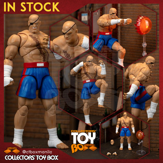 Jada Toys 1/12 Ultra Street Fighter II: The Final Challengers - Sagat