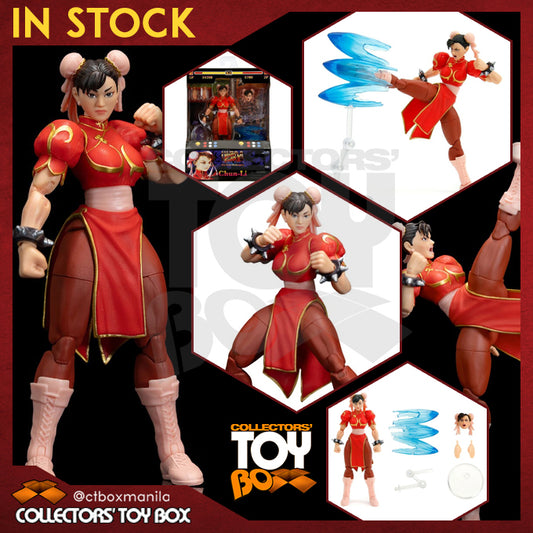 Jada Toys Ultra Street Fighter II: The Final Challengers - Chun-Li (Player 2 Red Version)